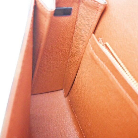 LOUIS VUITTON Tribeca Long Shoulder Bag Damier Ebene Leather - Picture 9 of 16